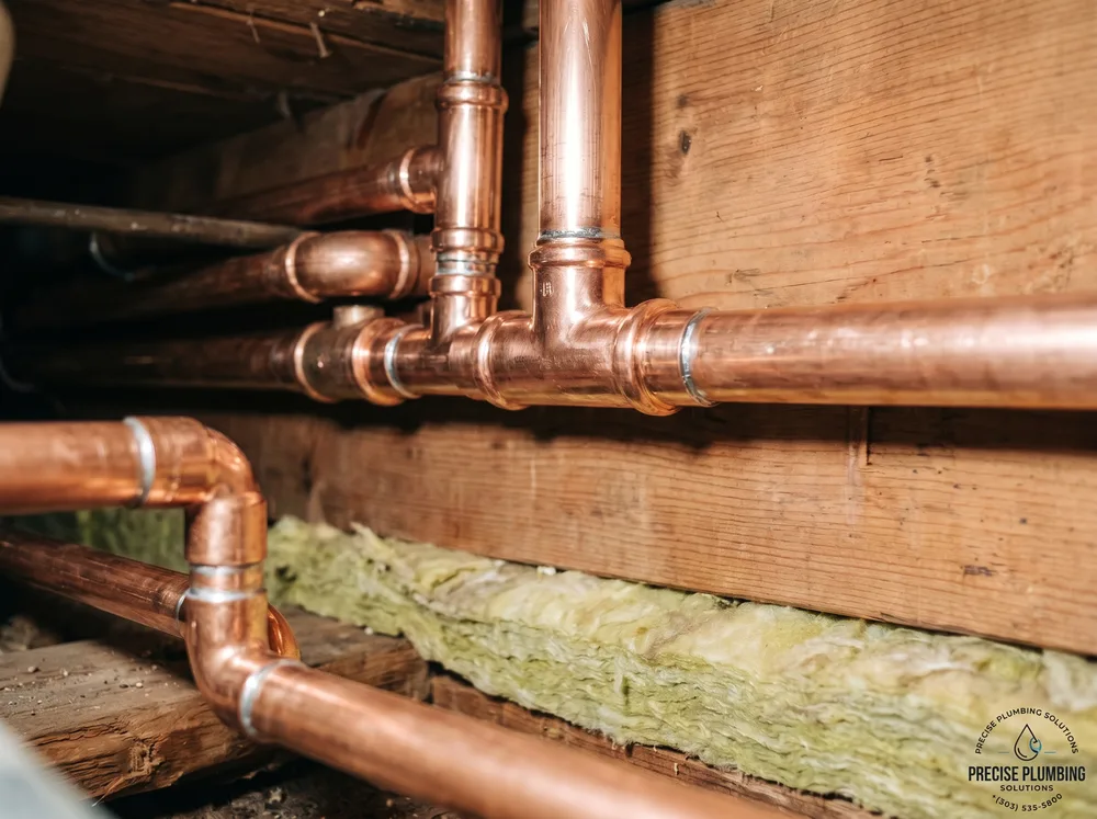 Corroded supply line → full repipe
