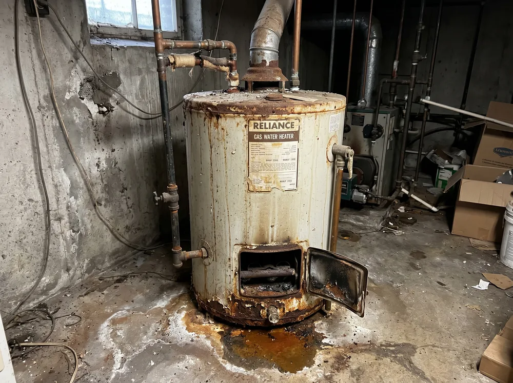 Failed tank → tankless upgrade